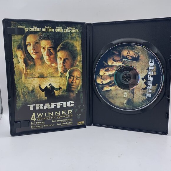 Traffic DVD Movie 2000 Rated R Widescreen USA Films Michael Douglas Don Cheadle - Picture 4 of 4